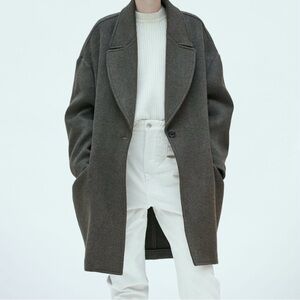Isabel Marant Fego gray wool coat